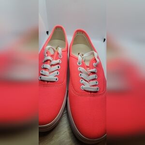 Keuka Shock Pink Canvas Sneakers